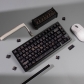 Black Marble 104+25 Full PBT Dye-subbed Keycaps Set for Cherry MX Mechanical Gaming Keyboard